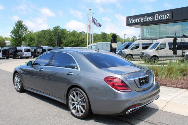 used 2019 Mercedes-Benz S-Class car, priced at $41,300