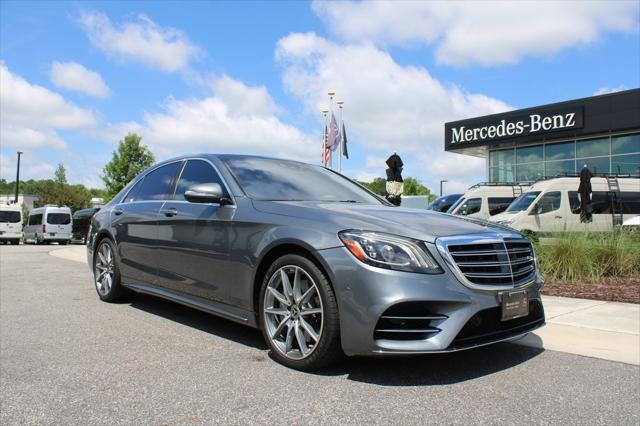 used 2019 Mercedes-Benz S-Class car, priced at $41,300