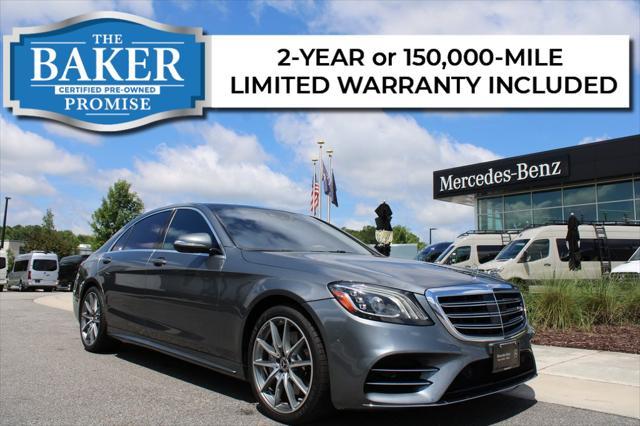 used 2019 Mercedes-Benz S-Class car, priced at $41,300