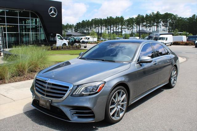 used 2019 Mercedes-Benz S-Class car, priced at $41,300