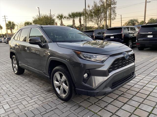 used 2021 Toyota RAV4 Hybrid car, priced at $28,352