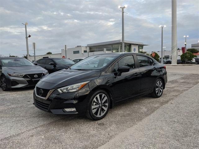 used 2020 Nissan Versa car, priced at $15,000