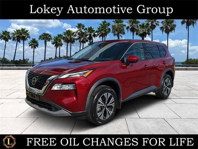 used 2021 Nissan Rogue car, priced at $20,577