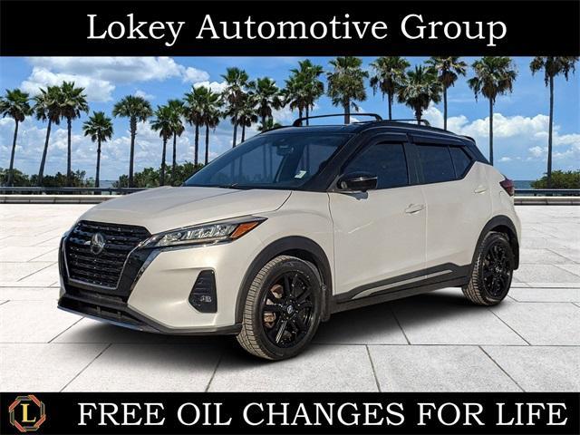 used 2021 Nissan Kicks car, priced at $14,677