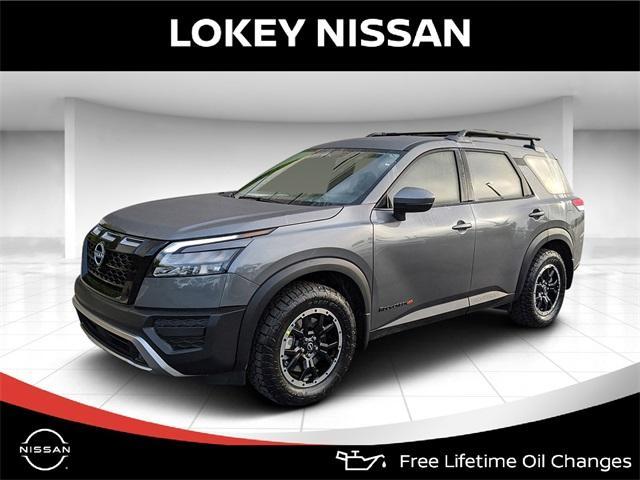 new 2025 Nissan Pathfinder car, priced at $38,357