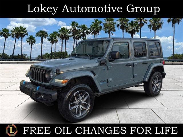 used 2024 Jeep Wrangler 4xe car, priced at $36,977