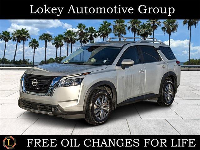 used 2023 Nissan Pathfinder car, priced at $31,477
