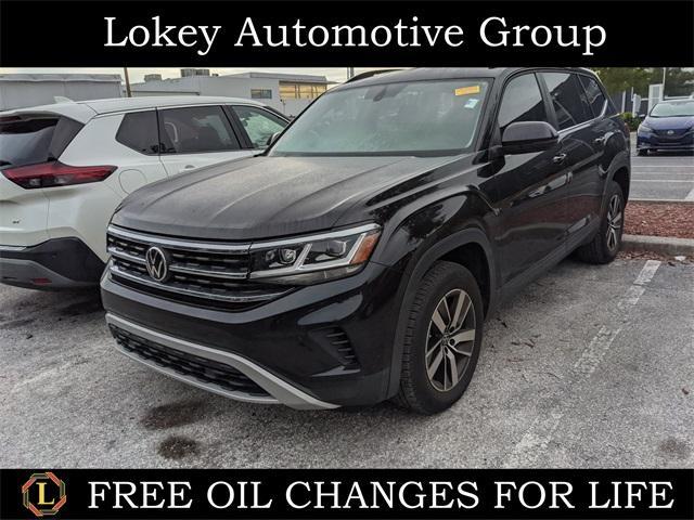 used 2021 Volkswagen Atlas car, priced at $21,277