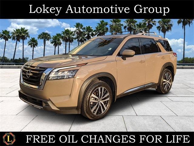 used 2023 Nissan Pathfinder car, priced at $33,677