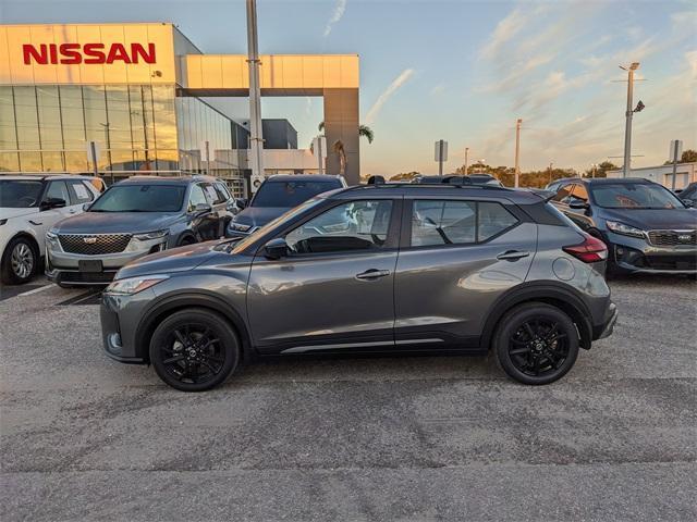 used 2021 Nissan Kicks car, priced at $15,977