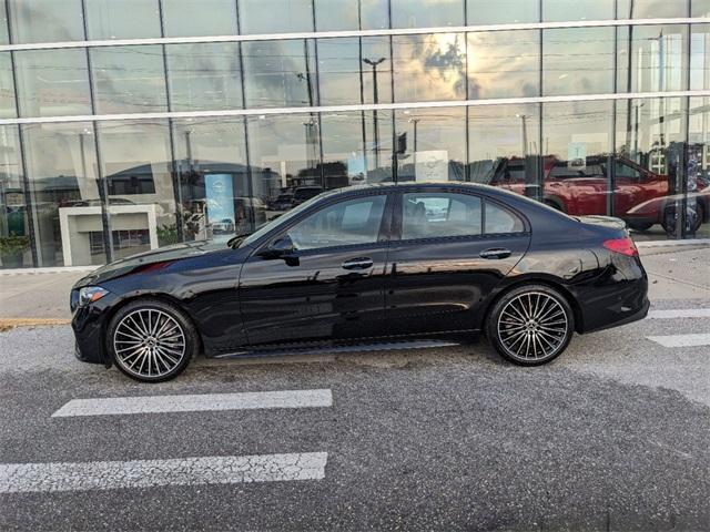 used 2024 Mercedes-Benz C-Class car, priced at $45,277