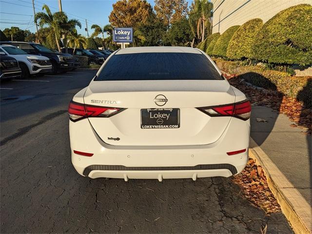 used 2025 Nissan Sentra car, priced at $18,000