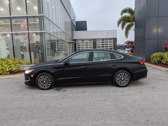 used 2023 Hyundai Sonata Hybrid car, priced at $23,877