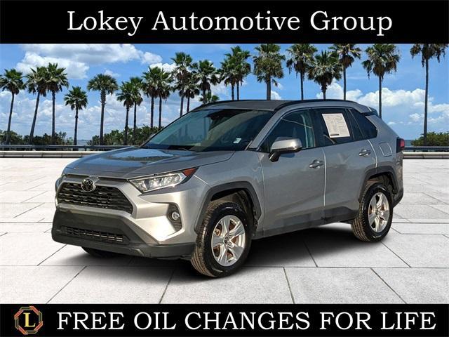 used 2021 Toyota RAV4 car, priced at $17,677