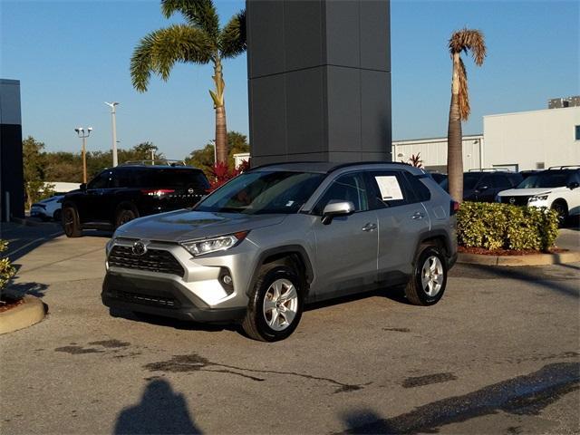 used 2021 Toyota RAV4 car, priced at $17,677