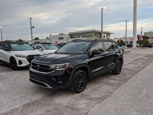 used 2023 Volkswagen Taos car, priced at $18,577