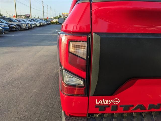 used 2021 Nissan Titan car, priced at $34,377
