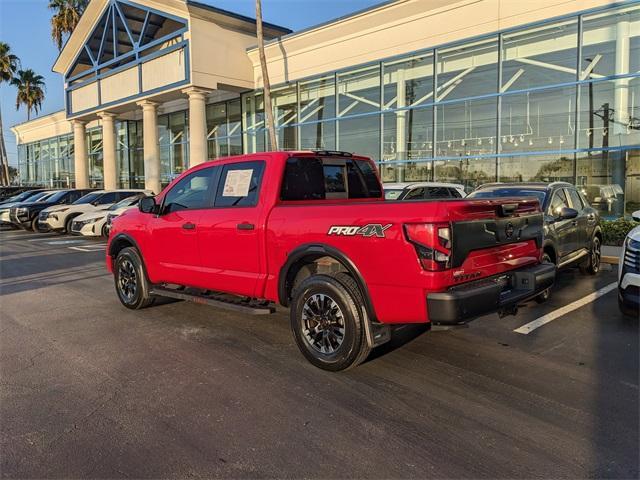 used 2021 Nissan Titan car, priced at $34,377