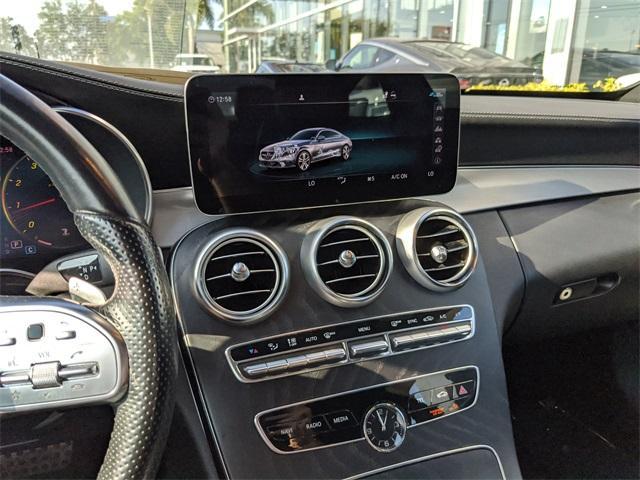 used 2022 Mercedes-Benz C-Class car, priced at $35,377