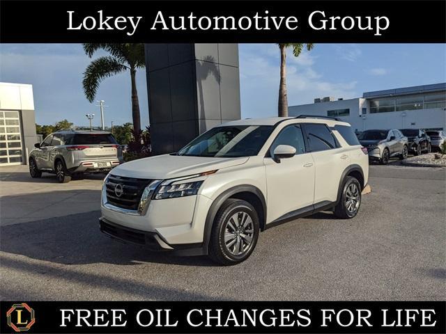 used 2024 Nissan Pathfinder car, priced at $38,577
