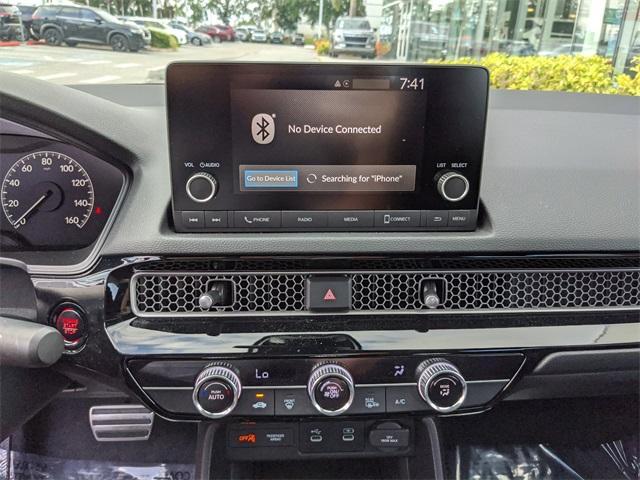 used 2025 Honda Civic car, priced at $24,377