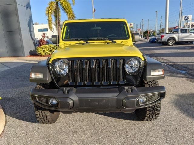 used 2022 Jeep Wrangler Unlimited car, priced at $32,177