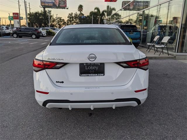 new 2025 Nissan Sentra car, priced at $21,862