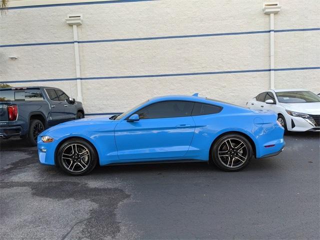 used 2022 Ford Mustang car, priced at $21,477