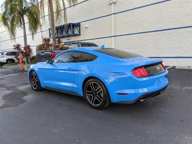 used 2022 Ford Mustang car, priced at $21,477