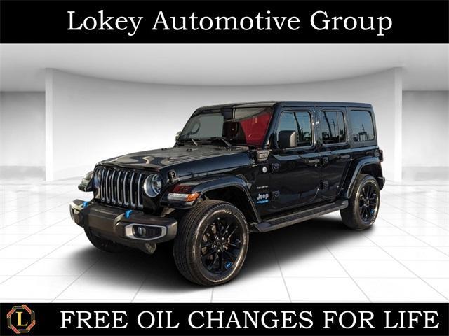 used 2022 Jeep Wrangler Unlimited 4xe car, priced at $40,477