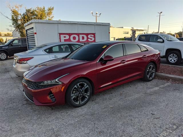 used 2021 Kia K5 car, priced at $19,877