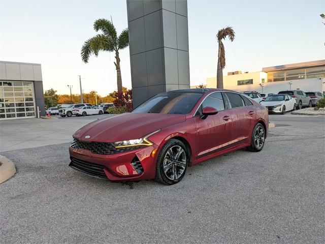 used 2021 Kia K5 car, priced at $19,477