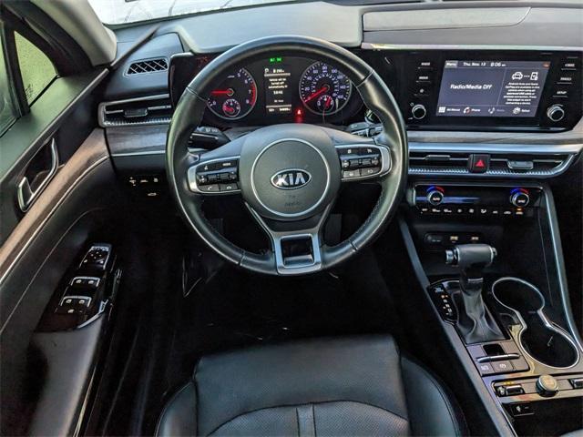 used 2021 Kia K5 car, priced at $19,477