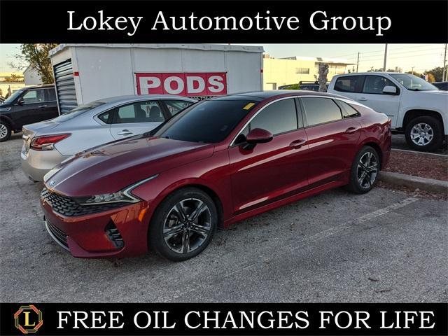 used 2021 Kia K5 car, priced at $19,877