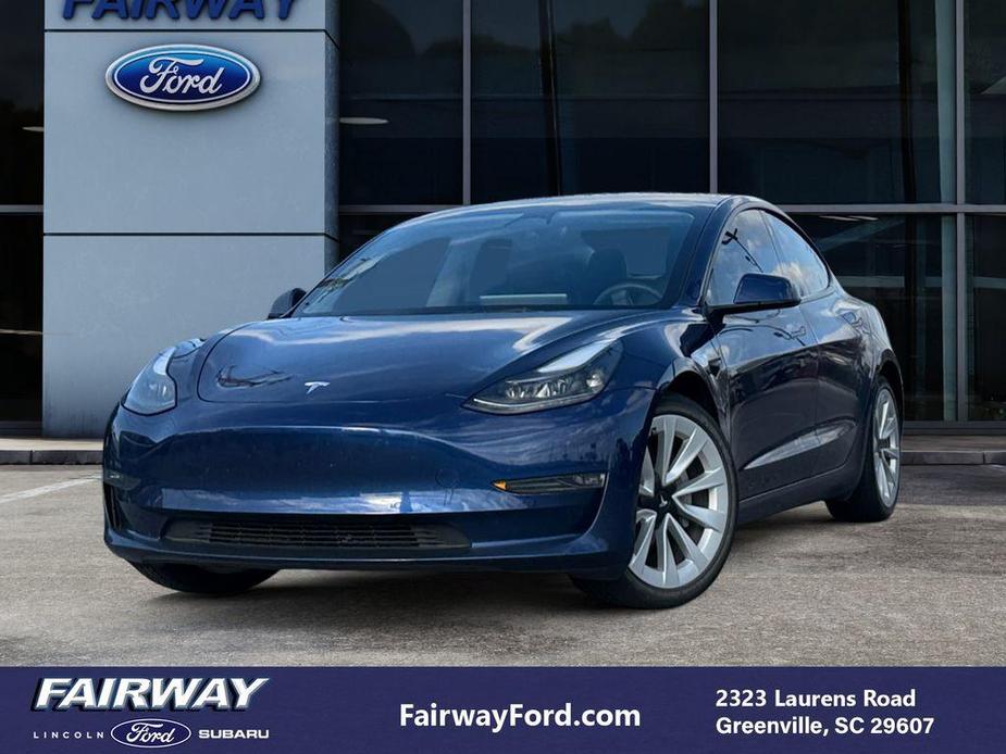 used 2022 Tesla Model 3 car, priced at $26,897