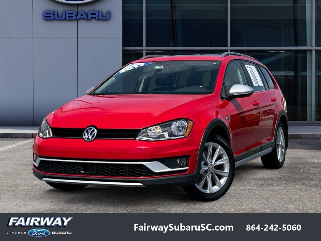 used 2017 Volkswagen Golf Alltrack car, priced at $14,897