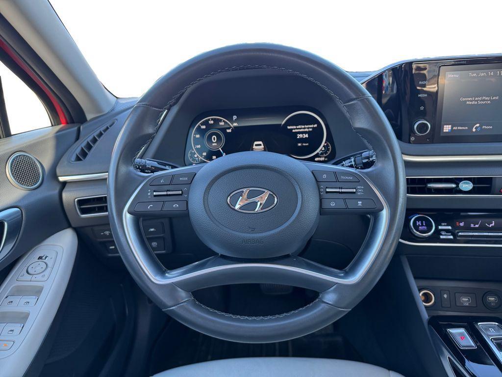 used 2021 Hyundai Sonata car, priced at $18,796