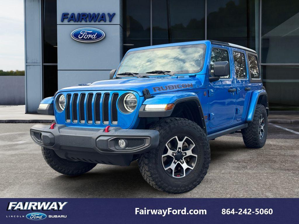 used 2021 Jeep Wrangler Unlimited car, priced at $31,797