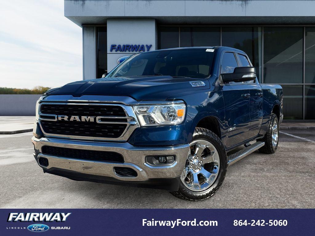 used 2022 Ram 1500 car, priced at $26,997
