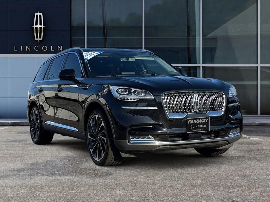 used 2021 Lincoln Aviator car, priced at $42,997