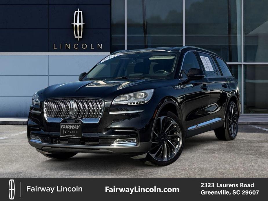 used 2021 Lincoln Aviator car, priced at $43,997