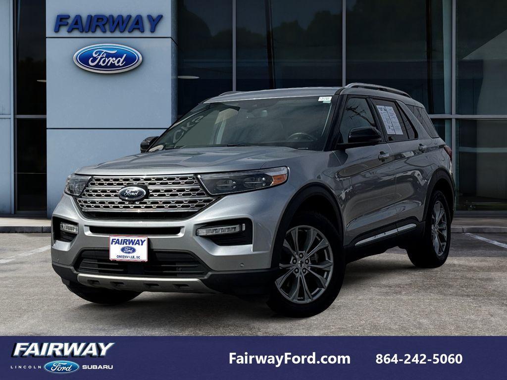 used 2022 Ford Explorer car, priced at $28,497