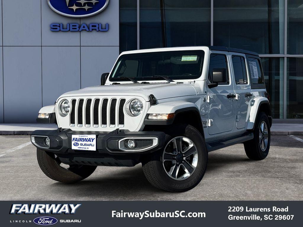 used 2020 Jeep Wrangler Unlimited car, priced at $21,796