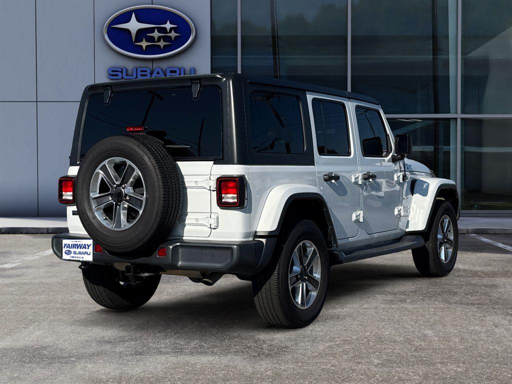 used 2020 Jeep Wrangler Unlimited car, priced at $21,796