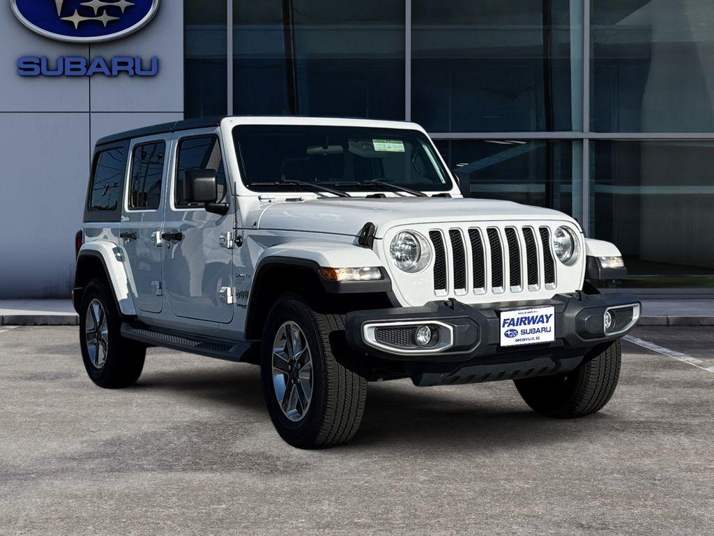 used 2020 Jeep Wrangler Unlimited car, priced at $21,796