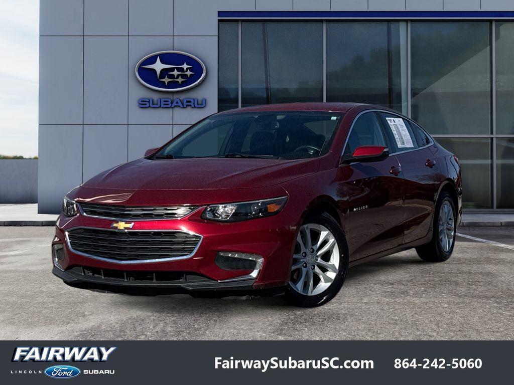 used 2018 Chevrolet Malibu car, priced at $16,796