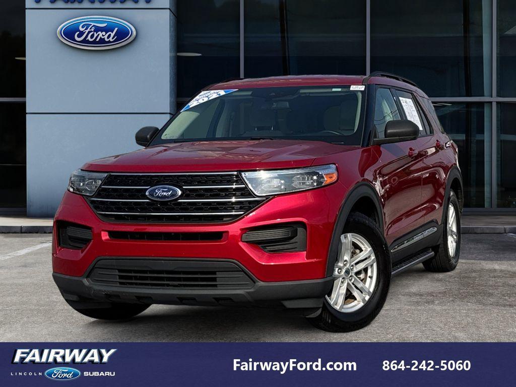 used 2021 Ford Explorer car, priced at $20,497