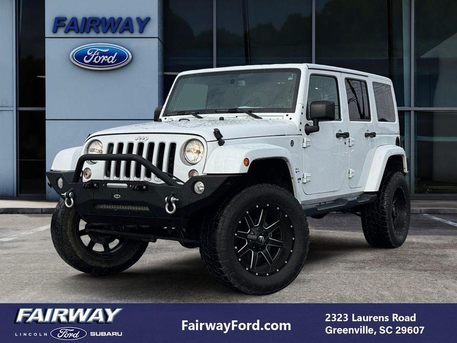 used 2017 Jeep Wrangler Unlimited car, priced at $23,297