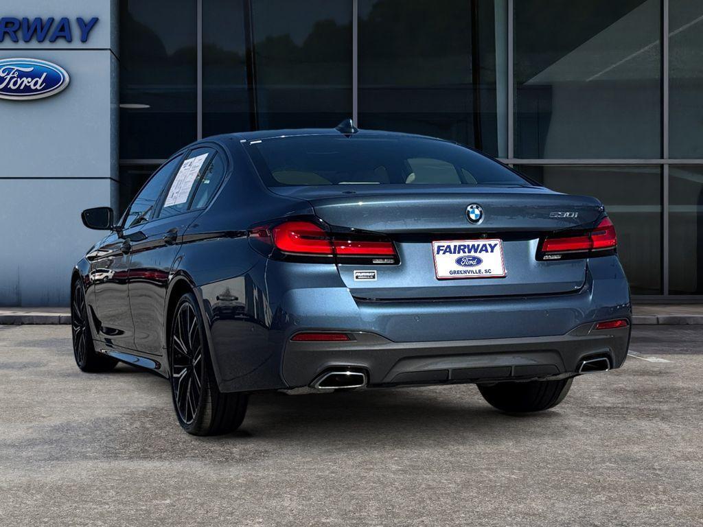 used 2023 BMW 530 car, priced at $45,697