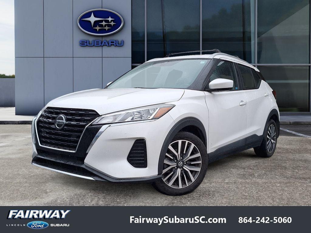 used 2021 Nissan Kicks car, priced at $14,449